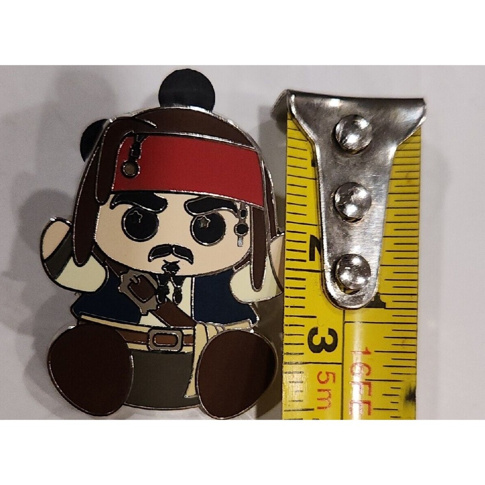Disney Pin PIRATES CAPTAIN JACK SPARROW PP Preproduction Sample Proof LE 00009 - Picture 3 of 6